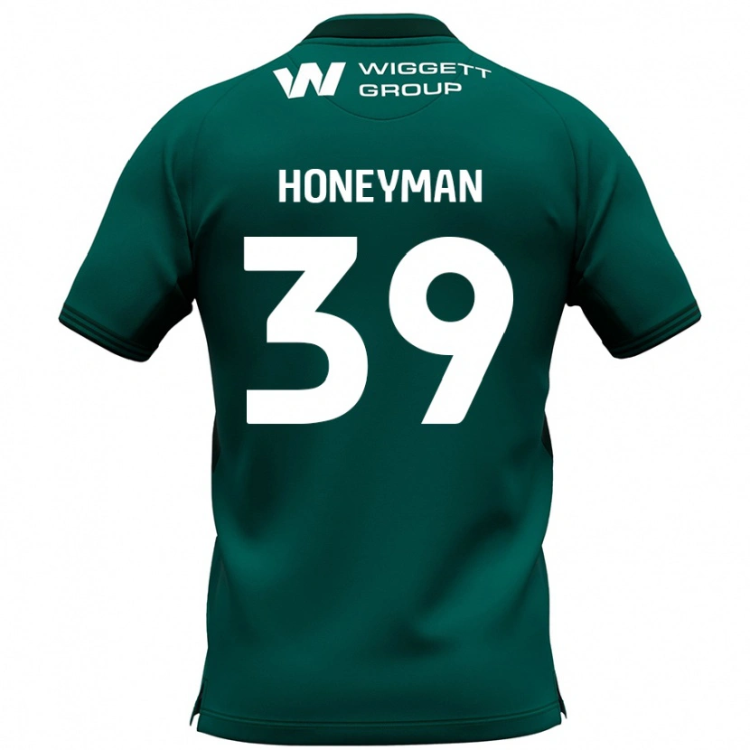 Danxen Heren George Honeyman #39 Groen Uitshirt Uittenue 2024/25 T-Shirt