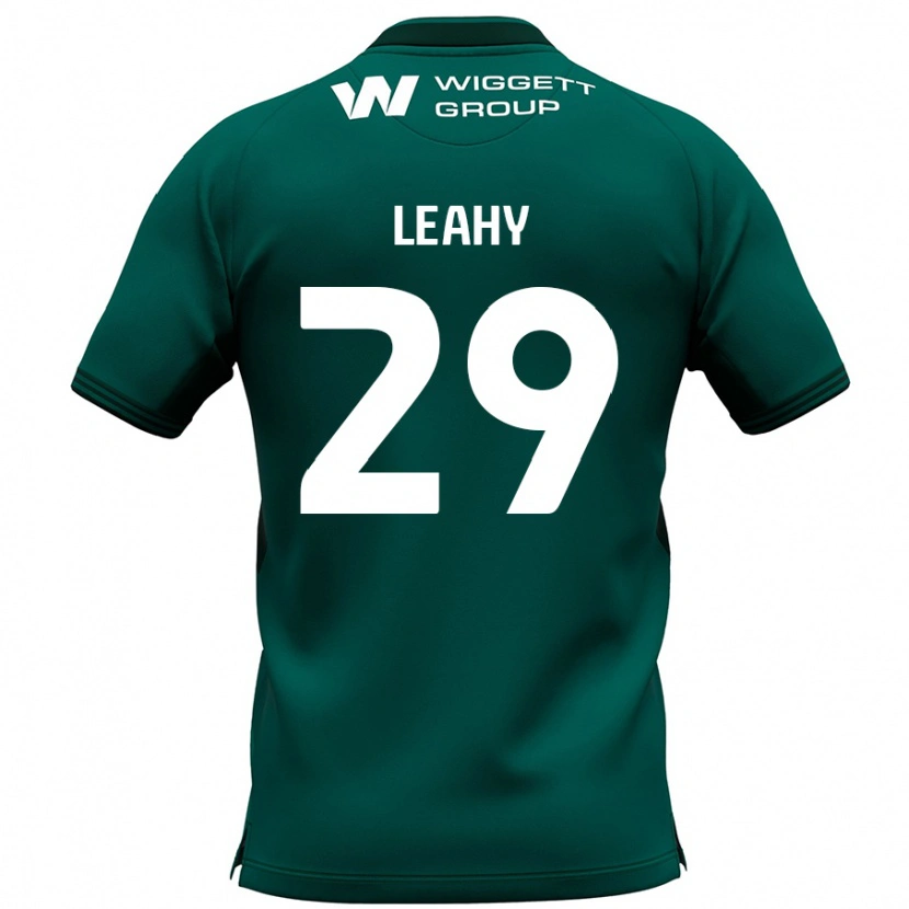 Danxen Heren Tom Leahy #29 Groen Uitshirt Uittenue 2024/25 T-Shirt