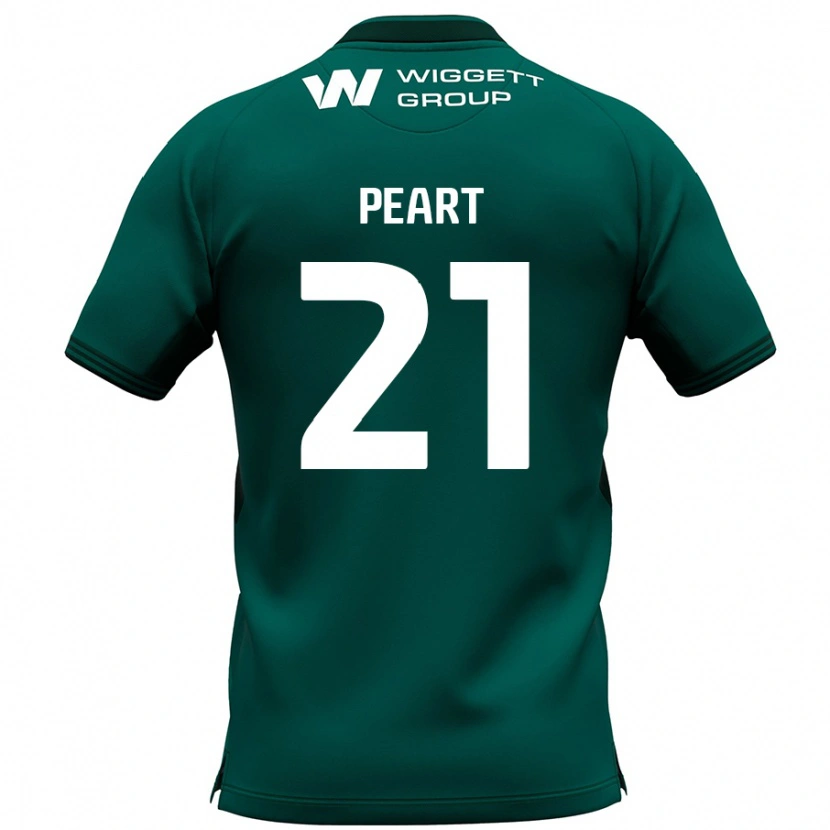 Danxen Heren Kalani Peart #21 Groen Uitshirt Uittenue 2024/25 T-Shirt