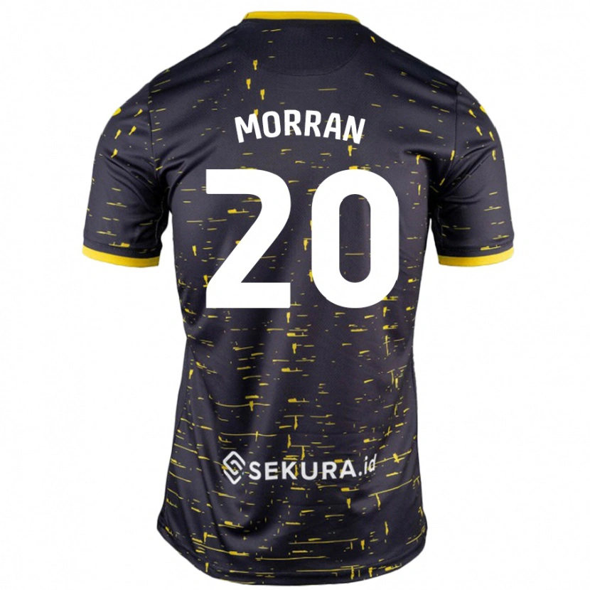 Danxen Heren Eloise Morran #20 Zwart Geel Uitshirt Uittenue 2024/25 T-Shirt