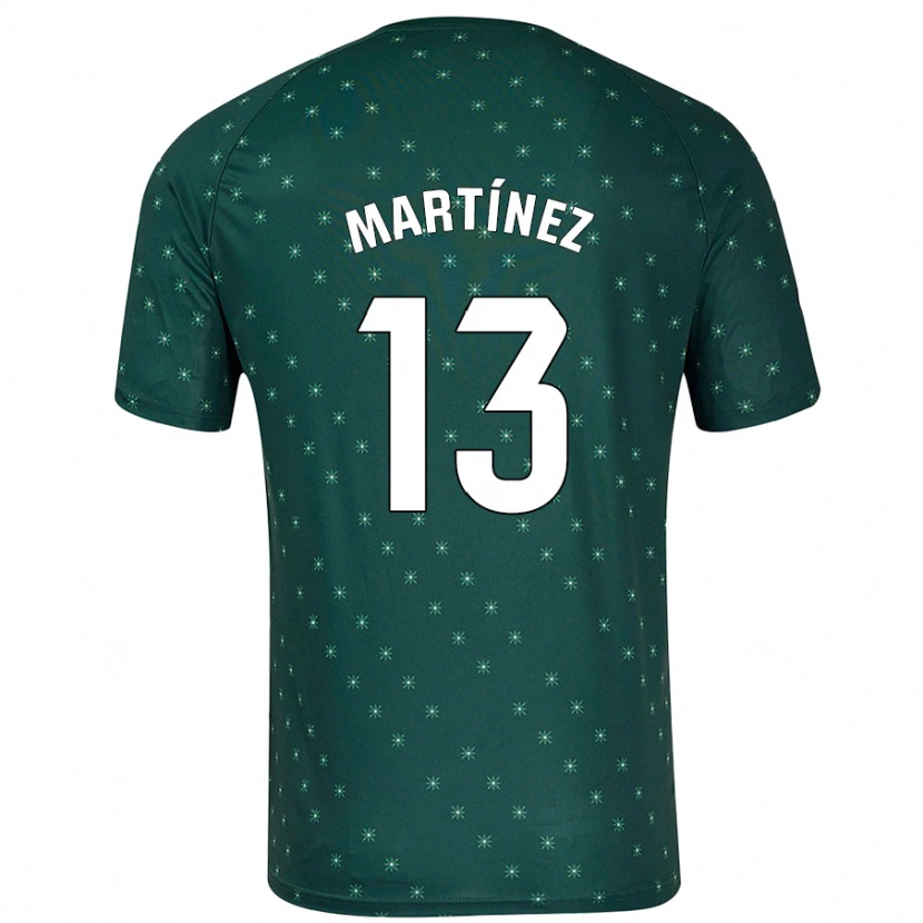 Danxen Heren Fernando Martínez #13 Donkergroen Uitshirt Uittenue 2024/25 T-Shirt