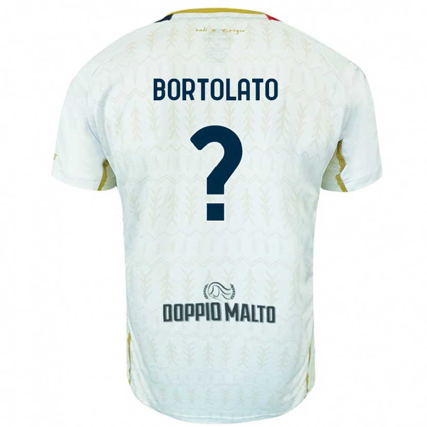 Danxen Heren Filippo Bortolato #0 Wit Uitshirt Uittenue 2024/25 T-Shirt