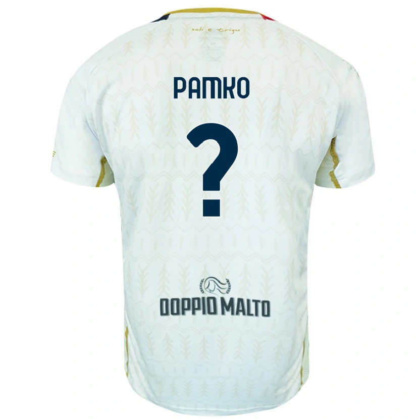 Danxen Heren Dmytro Pamko #0 Wit Uitshirt Uittenue 2024/25 T-Shirt