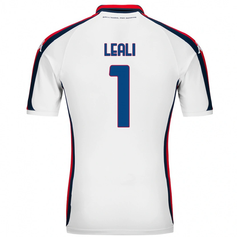 Danxen Heren Nicola Leali #1 Wit Uitshirt Uittenue 2024/25 T-Shirt