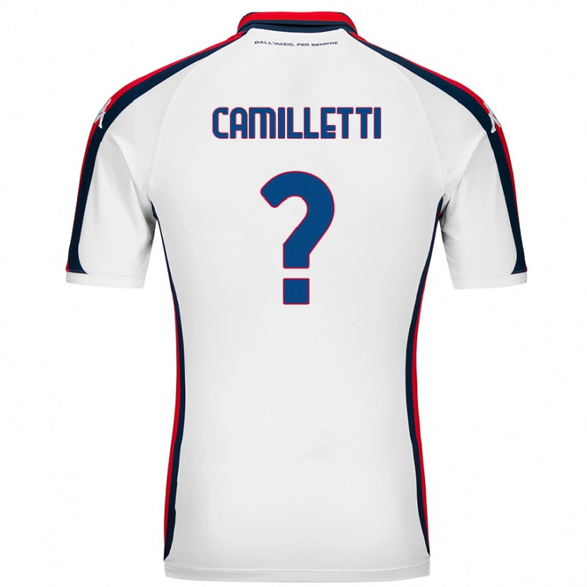 Danxen Heren Giovanni Camilletti #0 Wit Uitshirt Uittenue 2024/25 T-Shirt