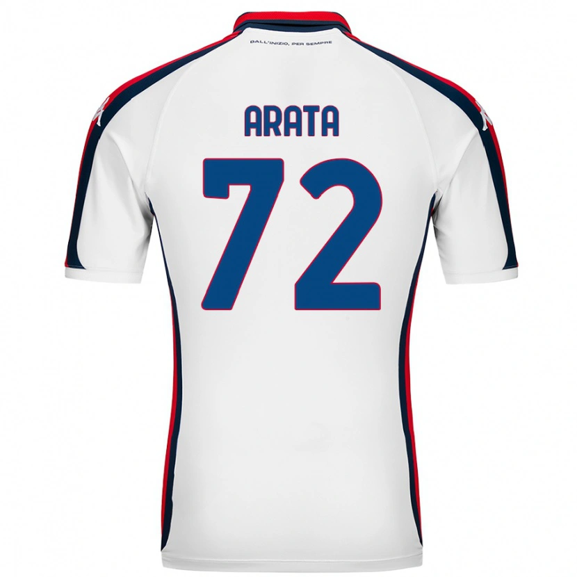 Danxen Heren Stefano Arata #72 Wit Uitshirt Uittenue 2024/25 T-Shirt