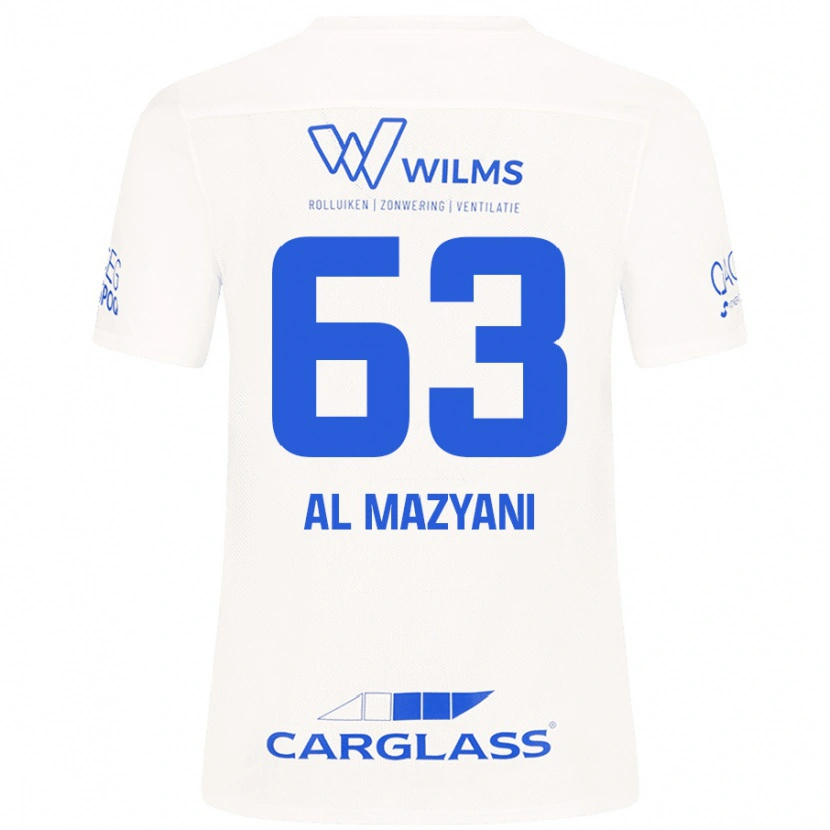 Danxen Heren Faissal Al Mazyani #63 Wit Uitshirt Uittenue 2024/25 T-Shirt