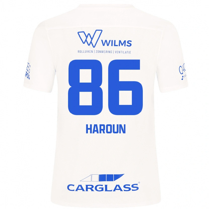 Danxen Heren Kenan Haroun #86 Wit Uitshirt Uittenue 2024/25 T-Shirt