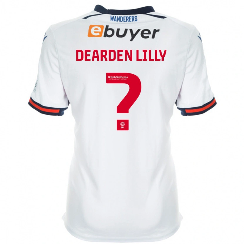 Danxen Dames Jessica Dearden-Lilly #0 Wit Thuisshirt Thuistenue 2024/25 T-Shirt