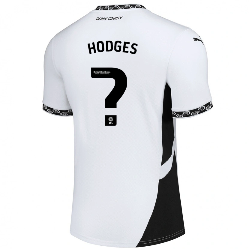 Danxen Dames Dantel Hodges #0 Wit Zwart Thuisshirt Thuistenue 2024/25 T-Shirt