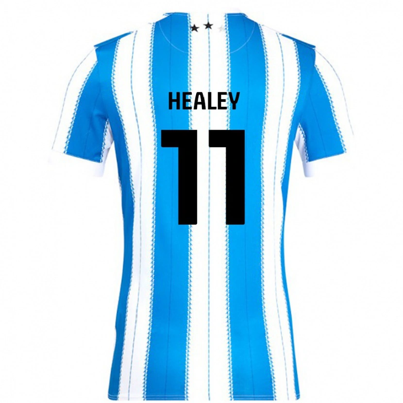 Danxen Dames Rhys Healey #11 Blauw Wit Thuisshirt Thuistenue 2024/25 T-Shirt