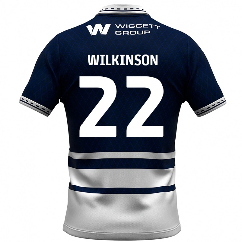 Danxen Dames Chloe Wilkinson #22 Marineblauw Wit Thuisshirt Thuistenue 2024/25 T-Shirt