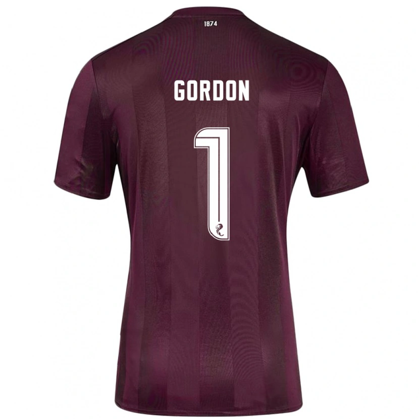 Danxen Dames Craig Gordon #1 Bordeauxrood Thuisshirt Thuistenue 2024/25 T-Shirt