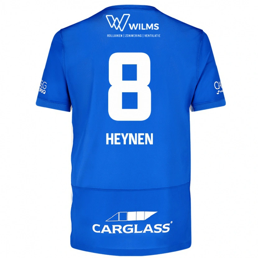 Danxen Dames Bryan Heynen #8 Blauw Thuisshirt Thuistenue 2024/25 T-Shirt