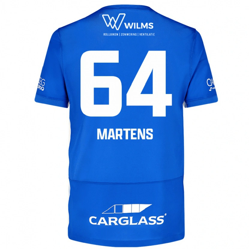 Danxen Dames Nolan Martens #64 Blauw Thuisshirt Thuistenue 2024/25 T-Shirt