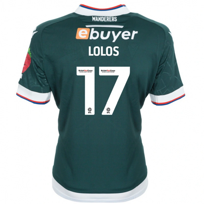 Danxen Dames Klaidi Lolos #17 Donkergroen Uitshirt Uittenue 2024/25 T-Shirt