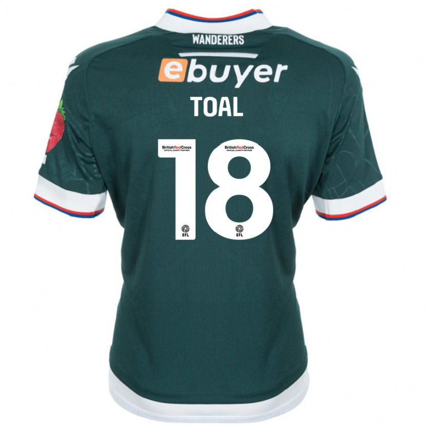 Danxen Dames Eoin Toal #18 Donkergroen Uitshirt Uittenue 2024/25 T-Shirt