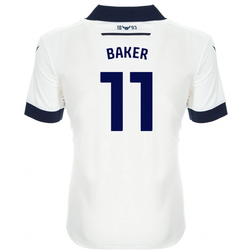 Danxen Dames Sophie Baker #11 Wit Marineblauw Uitshirt Uittenue 2024/25 T-Shirt