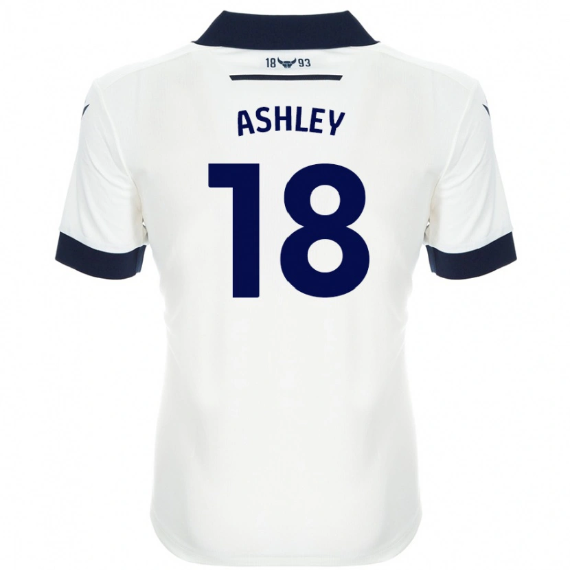 Danxen Dames Alex Ashley #18 Wit Marineblauw Uitshirt Uittenue 2024/25 T-Shirt