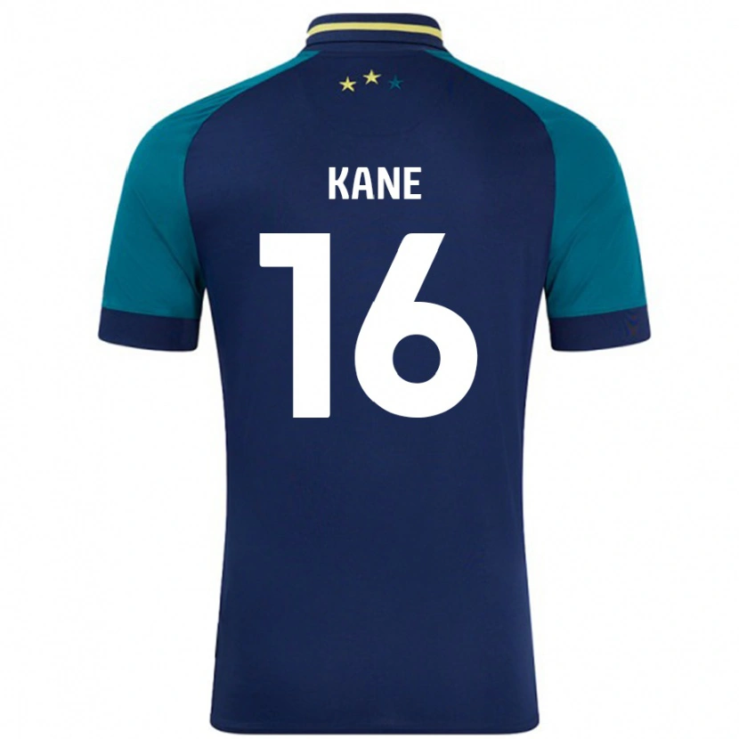 Danxen Dames Herbie Kane #16 Marineblauw Donkergroen Uitshirt Uittenue 2024/25 T-Shirt