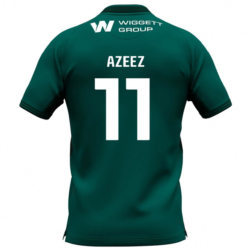 Danxen Dames Femi Azeez #11 Groen Uitshirt Uittenue 2024/25 T-Shirt