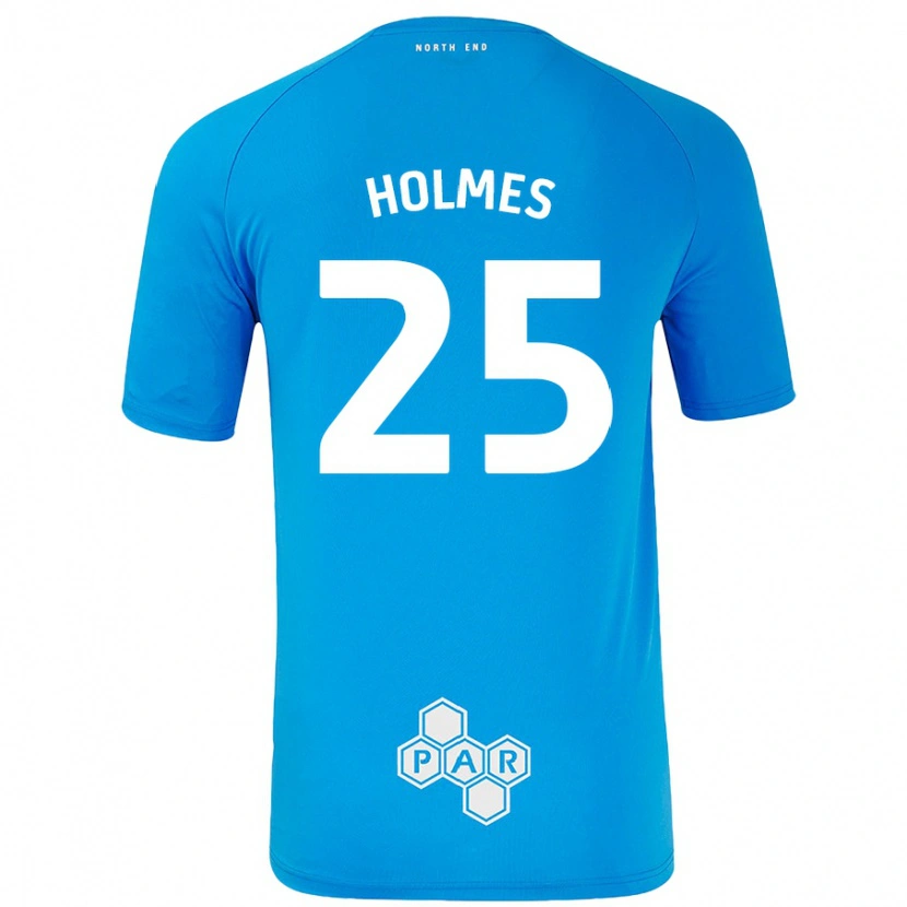 Danxen Dames Duane Holmes #25 Hemelsblauw Uitshirt Uittenue 2024/25 T-Shirt