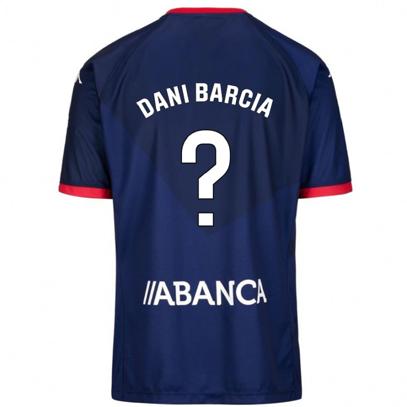 Danxen Dames Dani Barcia #5 Marineblauw Uitshirt Uittenue 2024/25 T-Shirt