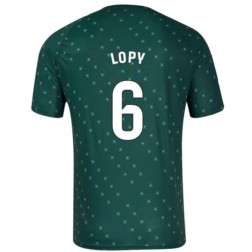 Danxen Dames Dion Lopy #6 Donkergroen Uitshirt Uittenue 2024/25 T-Shirt