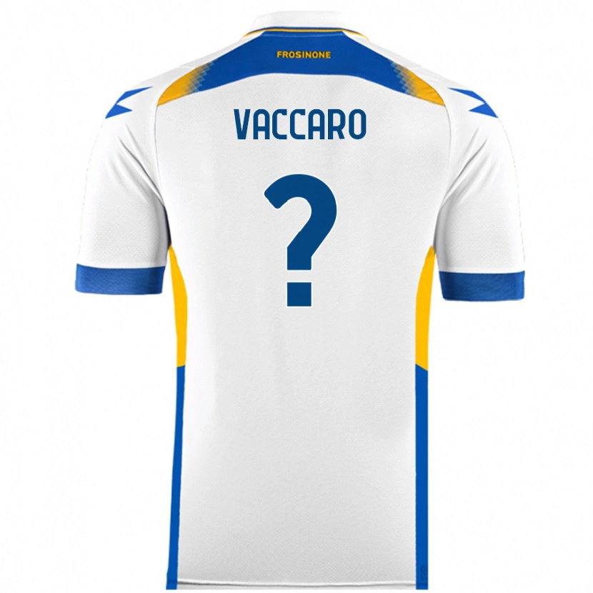 Danxen Dames Cristian Vaccaro #0 Wit Uitshirt Uittenue 2024/25 T-Shirt