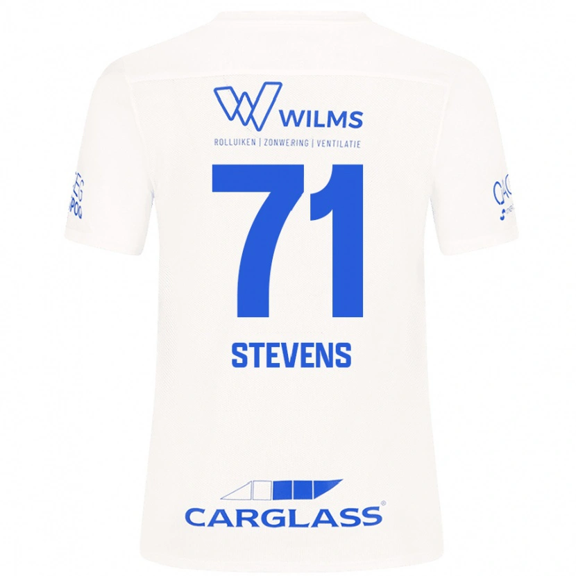 Danxen Dames Brent Stevens #71 Wit Uitshirt Uittenue 2024/25 T-Shirt