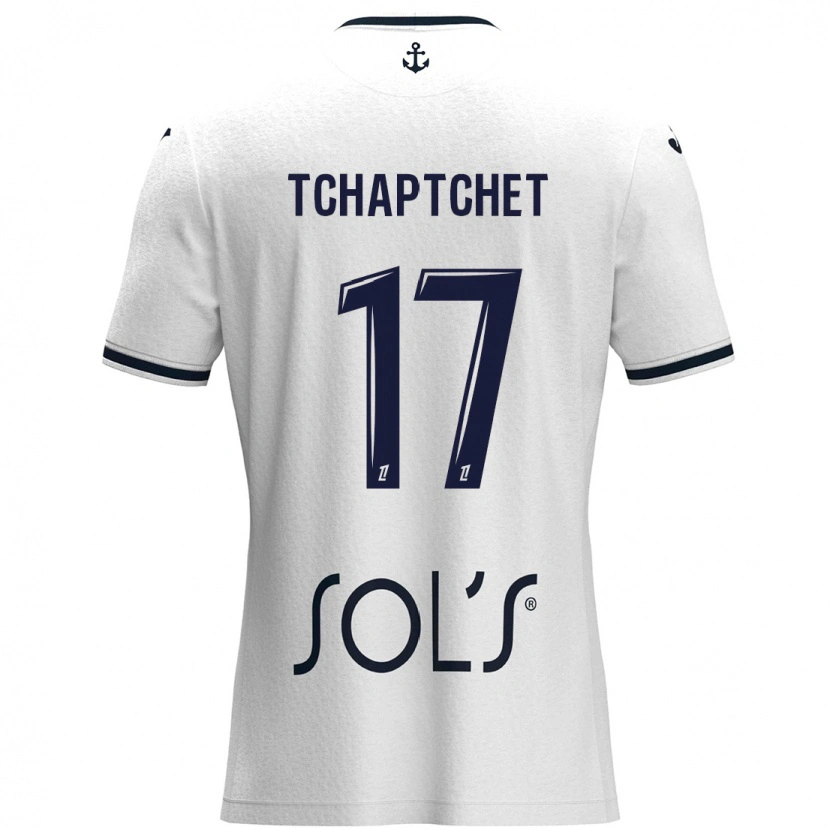 Danxen Dames Chanel Tchaptchet #17 Wit Donkerblauw Uitshirt Uittenue 2024/25 T-Shirt