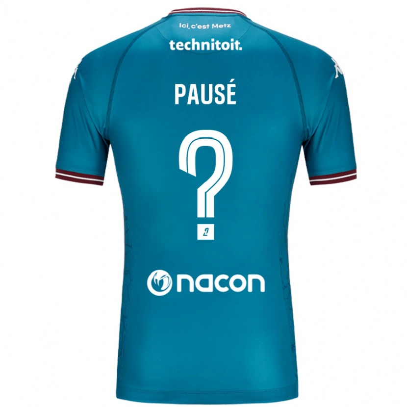 Danxen Dames Luca Pausé #0 Blauw Petrol Uitshirt Uittenue 2024/25 T-Shirt