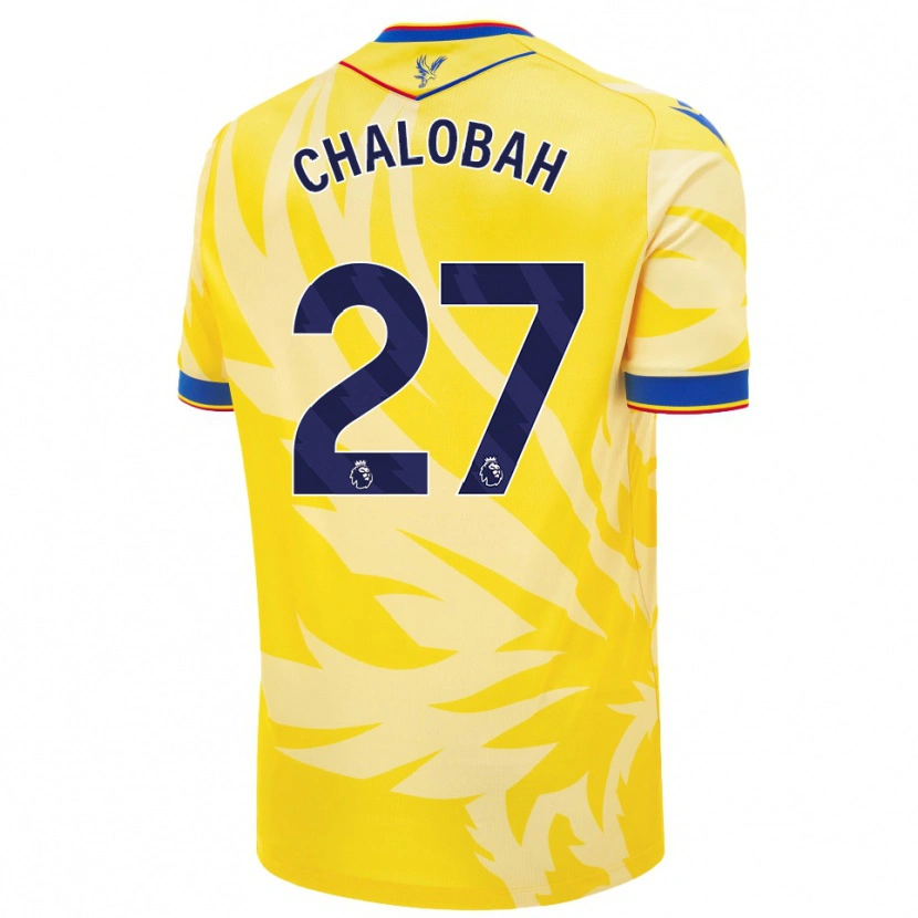 Danxen Kinderen Trevoh Chalobah #27 Geel Uitshirt Uittenue 2024/25 T-Shirt