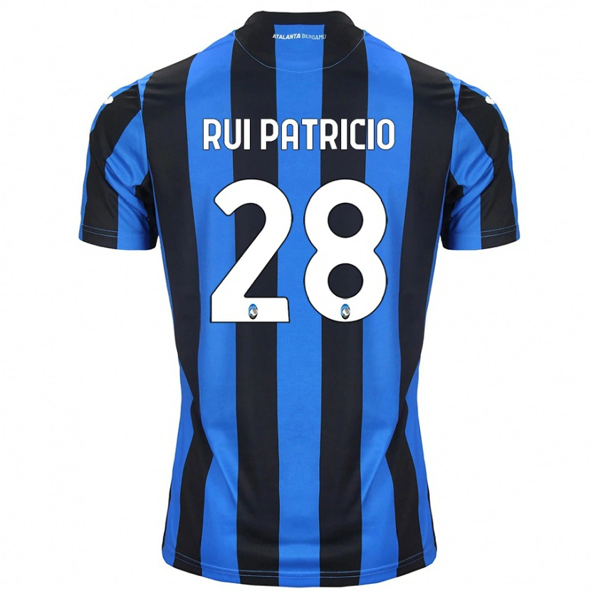 Danxen Kinderen Rui Patrício #28 Blauw Zwart Thuisshirt Thuistenue 2024/25 T-Shirt