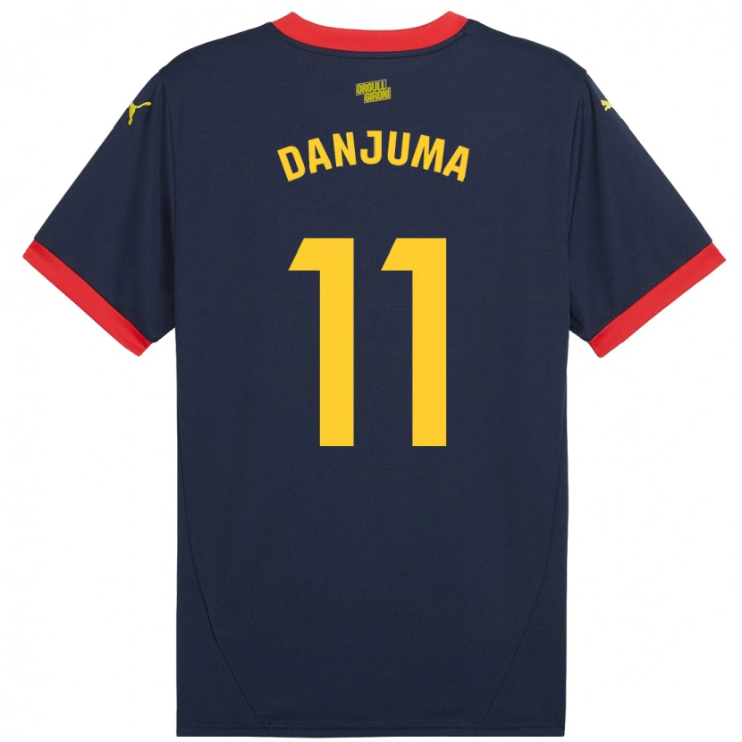 Danxen Kinderen Arnaut Danjuma #11 Marineblauw Uitshirt Uittenue 2024/25 T-Shirt