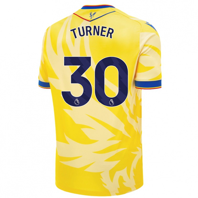 Danxen Kinderen Matt Turner #30 Geel Uitshirt Uittenue 2024/25 T-Shirt