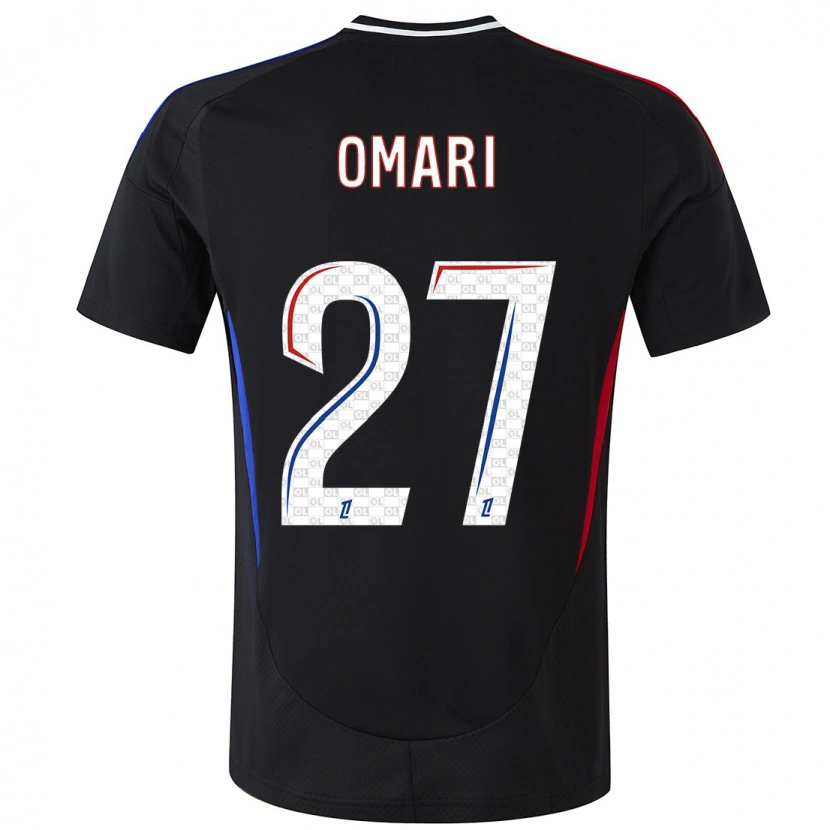 Danxen Heren Warmed Omari #27 Zwart Uitshirt Uittenue 2024/25 T-Shirt